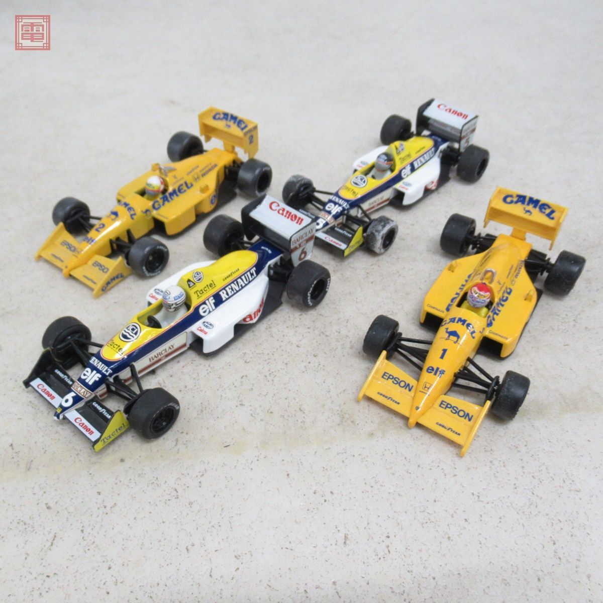 オニキス 1/43 フェラーリ F1-89/ロータス ホンダ 100T/ベネトン フォード B188 他 まとめて22台セット 車体のみ 現状品 ONYX【20の画像3