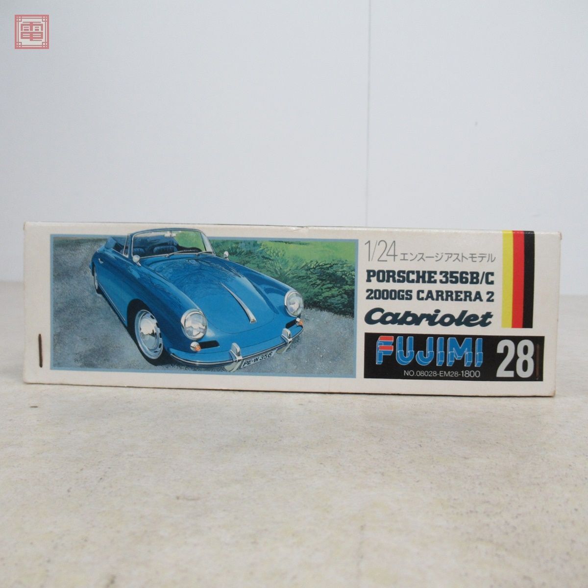 未組立 フジミ 1/24 ポルシェ 356B/C 2000GT カレラ 2 カブリオレ エンスージアストモデル FUJIMI PORSCHE CARRERA Cabriolet【20_画像2