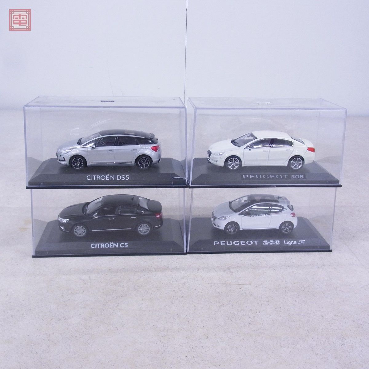 ノレブ 1/43 シトロエン DS5/C5/プジョー 508/208 まとめて4台セット NOREV Citroen PEUGEOT【20の画像3