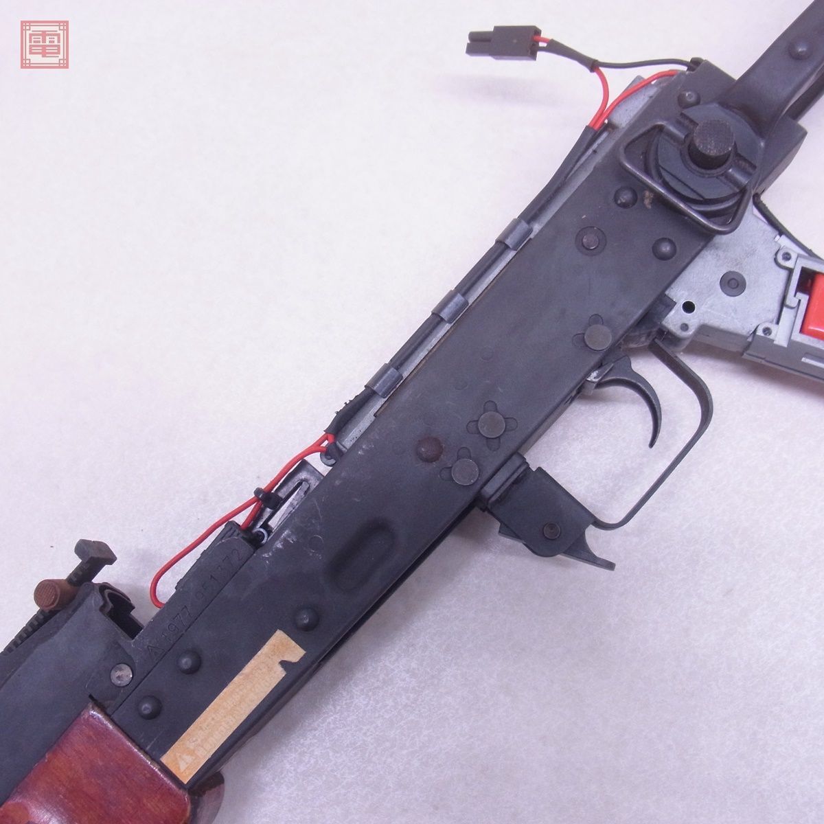 ジャンク パーツ取り メーカー不明 電動ガン AKS47 リアルウッド フルメタル【40の画像5