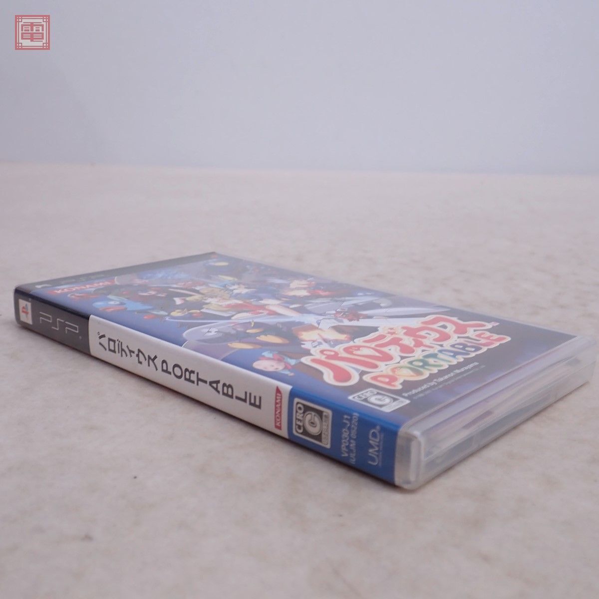 動作保証品 PSP プレイステーション ポータブル パロディウス PORTABLE コナミ KONAMI 箱説付【10の画像5