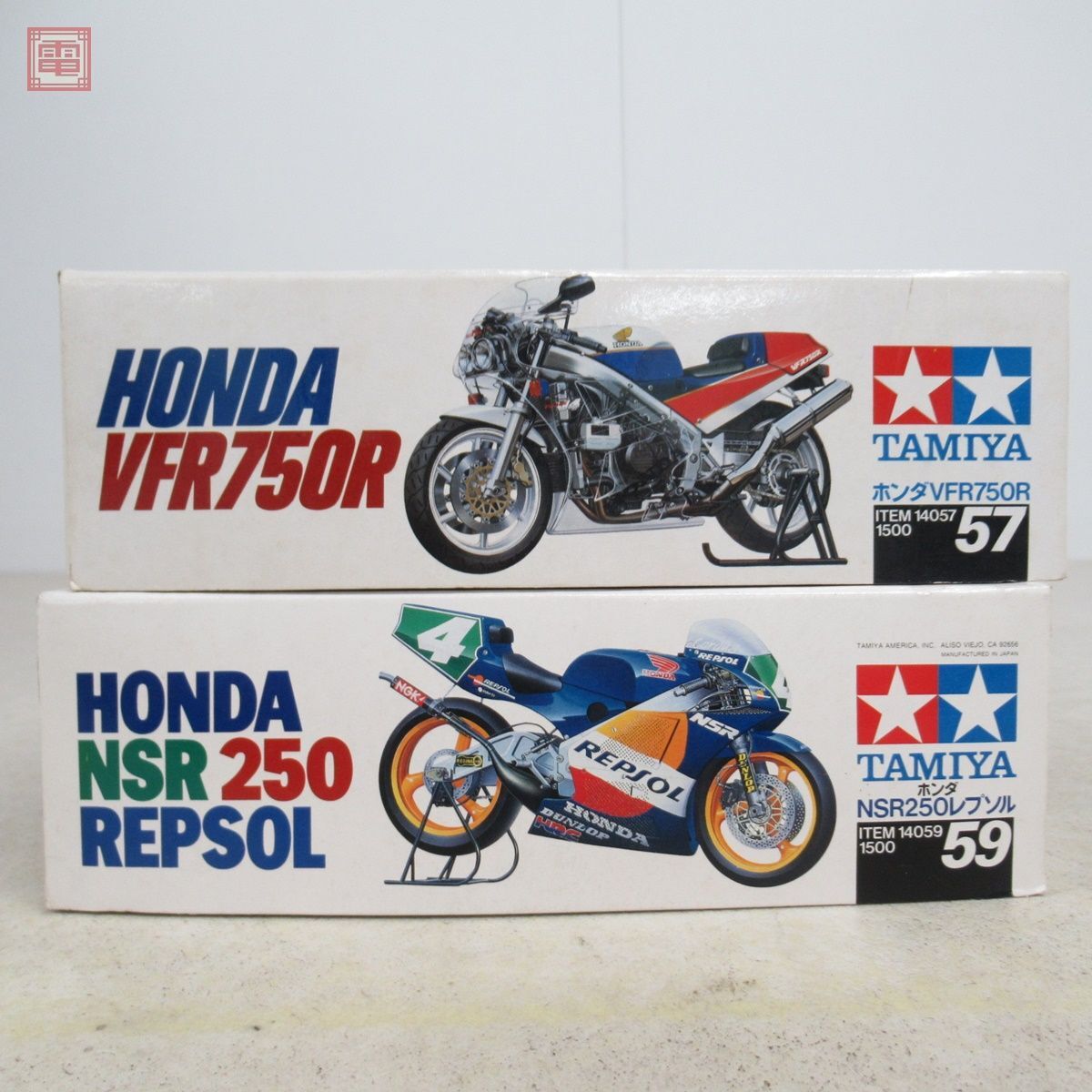  не собран Tamiya 1/12 Honda 250 Repsol / Honda VFR750R совместно 2 шт. комплект мотоцикл серии TAMIYA HONDA[20