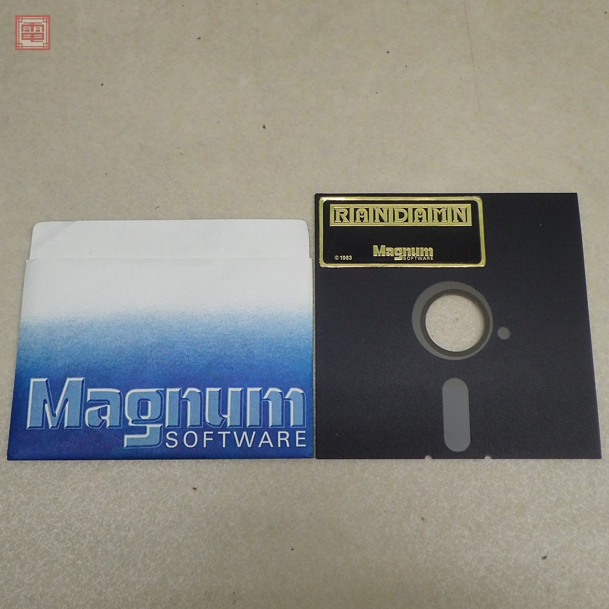 ※FDのみ Apple II 5インチFD RANDAMN Magnum Software ランダム アップルII アップル2【PP_画像1