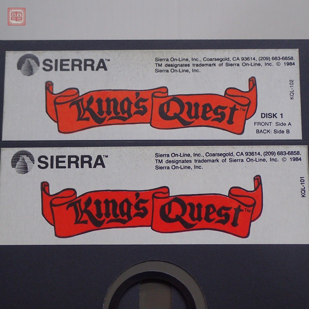 ※FDのみ Apple II 5インチFD King’s Quest SIERRA キングスクエスト アップルII アップル2【PP