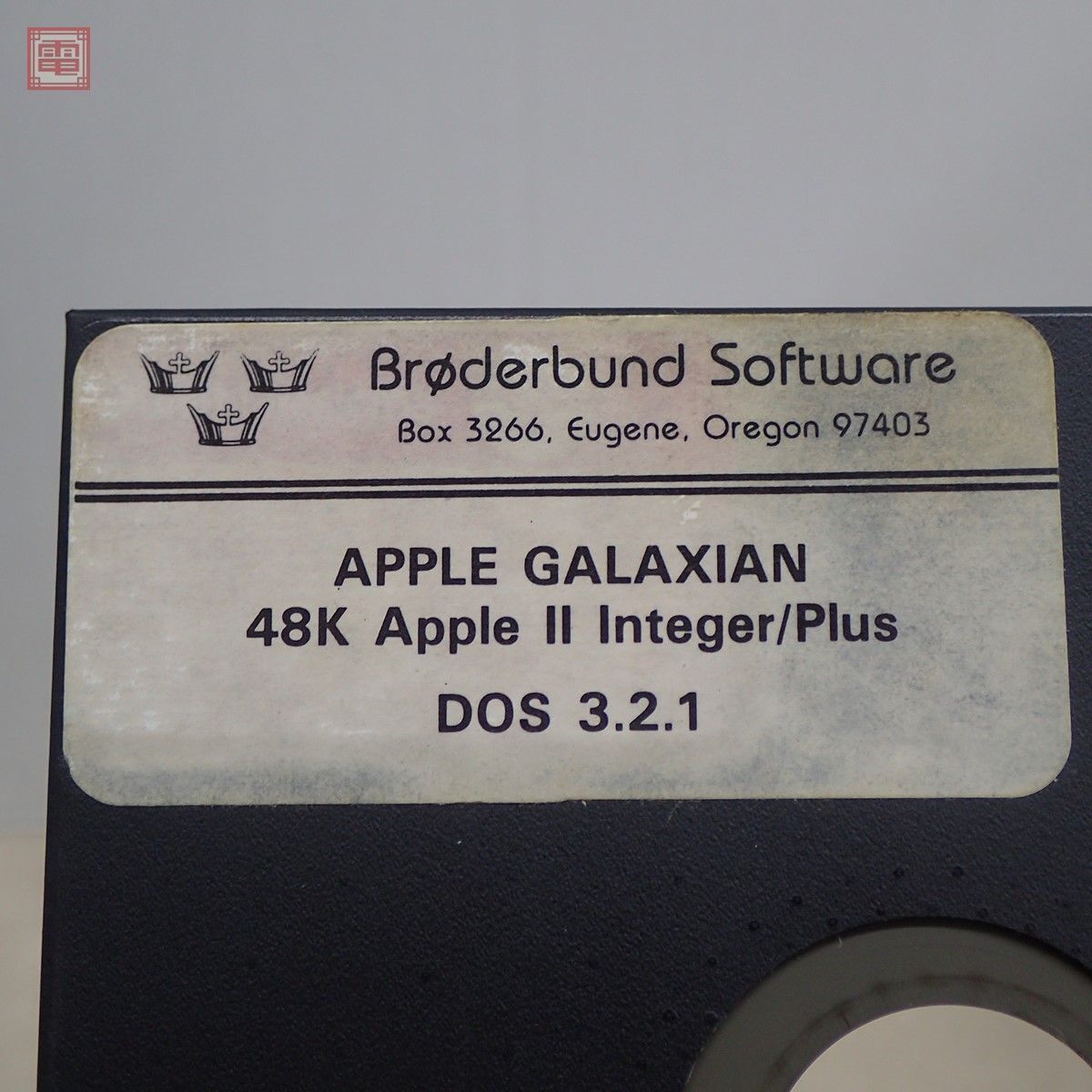 ※FDのみ Apple II 5インチFD GALAXIAN Broderbund Software ギャラクシアン アップルII アップル2【PP_画像3