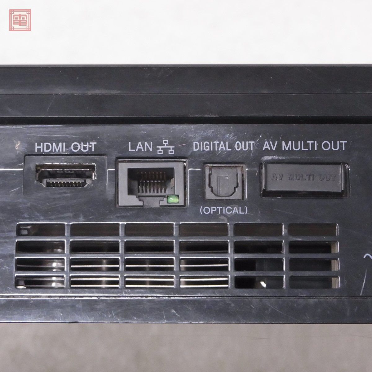 PS3 プレステ3 初期型 本体 CECHA00 ブラック Black HDD欠品 ソニー SONY ジャンク【20の画像6