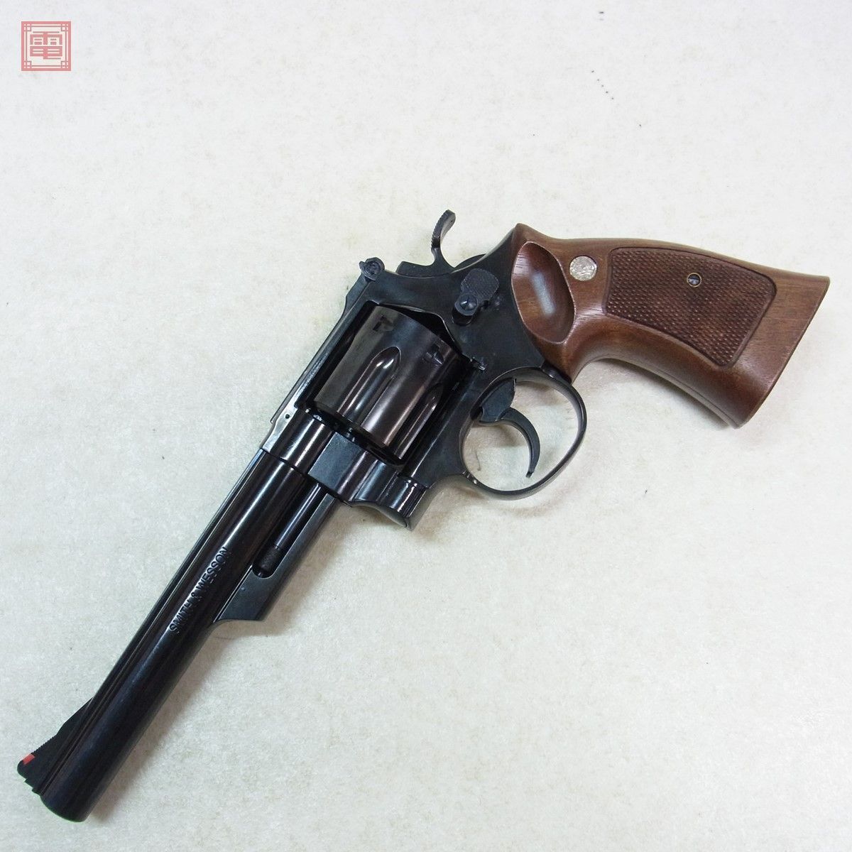  Marushin газ револьвер S&W M29 6.5 дюймовый W deep black ABS из дерева рукоятка X картридж текущее состояние товар [20