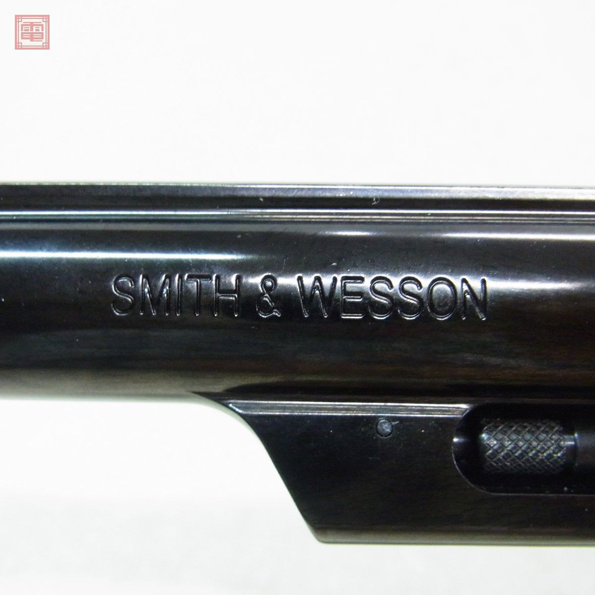  Marushin gas revolver S&W M29 6.5 -inch W deep black ABS wooden grip X cartridge present condition goods [20