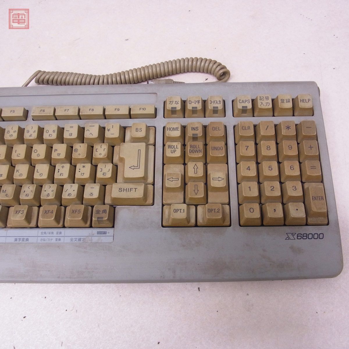  рабочий товар SHARP X68000 клавиатура DSETK0016CE01 офис серый sharp [20