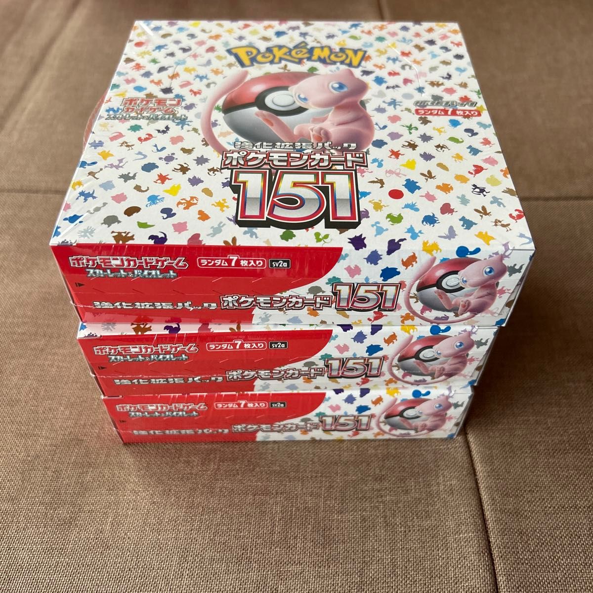 ポケモンカード151シュリンク付3BOX|Yahoo!フリマ(旧PayPay ポケモンカード151シュリンク付3BOX|Yahoo!フリマ(旧PayPay