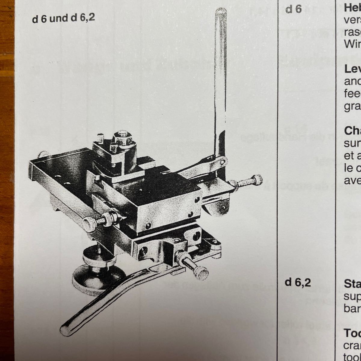 G.Boley Lever-operated cross-slide卓上フライス盤 PROXXON プロクソン の画像10