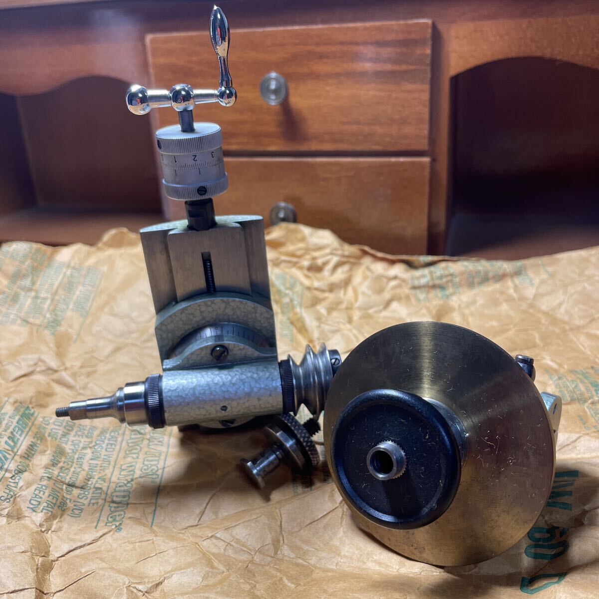 G.Boley製　Vertical slide・Milling grinding head・Dividing Tailstock 時計旋盤　時計工具　彫金 