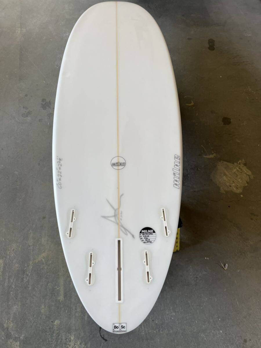 Yahoo!オークション - 美品 MILNE 6'0” F-2 ミルン サーフボード Yahoo!オークション - 美品 MILNE 6'0” F-2 ミルン サーフボード