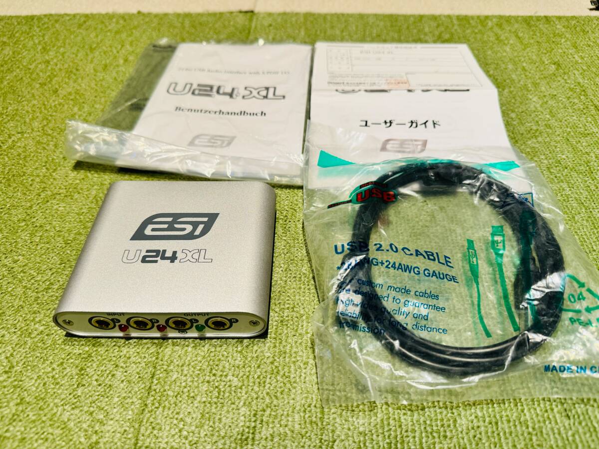 ■□ESI U24XL オーディオインターフェス 完動美品□■の画像1