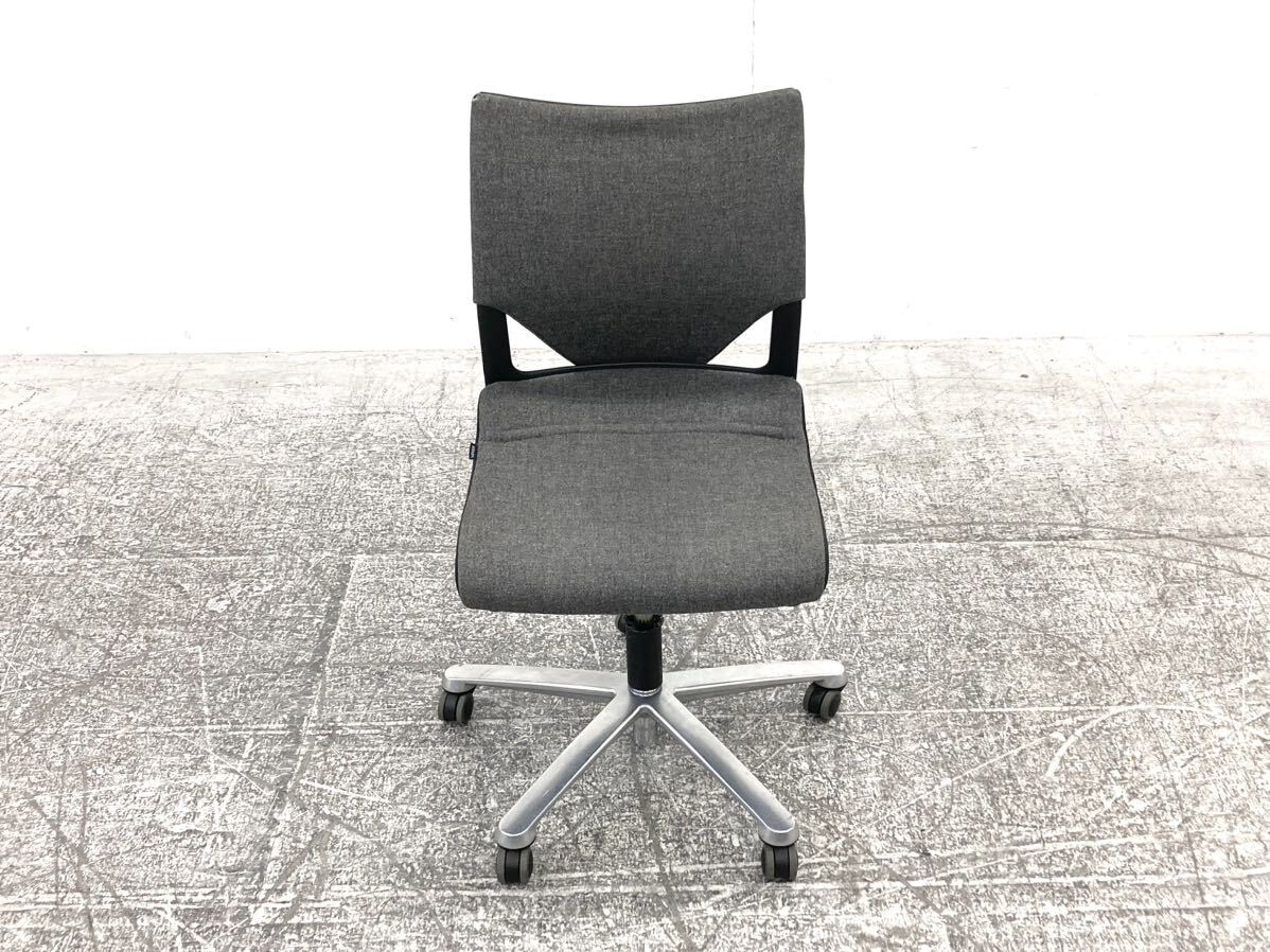 Wilkhahn/ウィルクハーン Modus/モダス デスクチェア キャスター脚 グレー シンプル モダン 事務椅子 ワークチェア オフィスの画像3