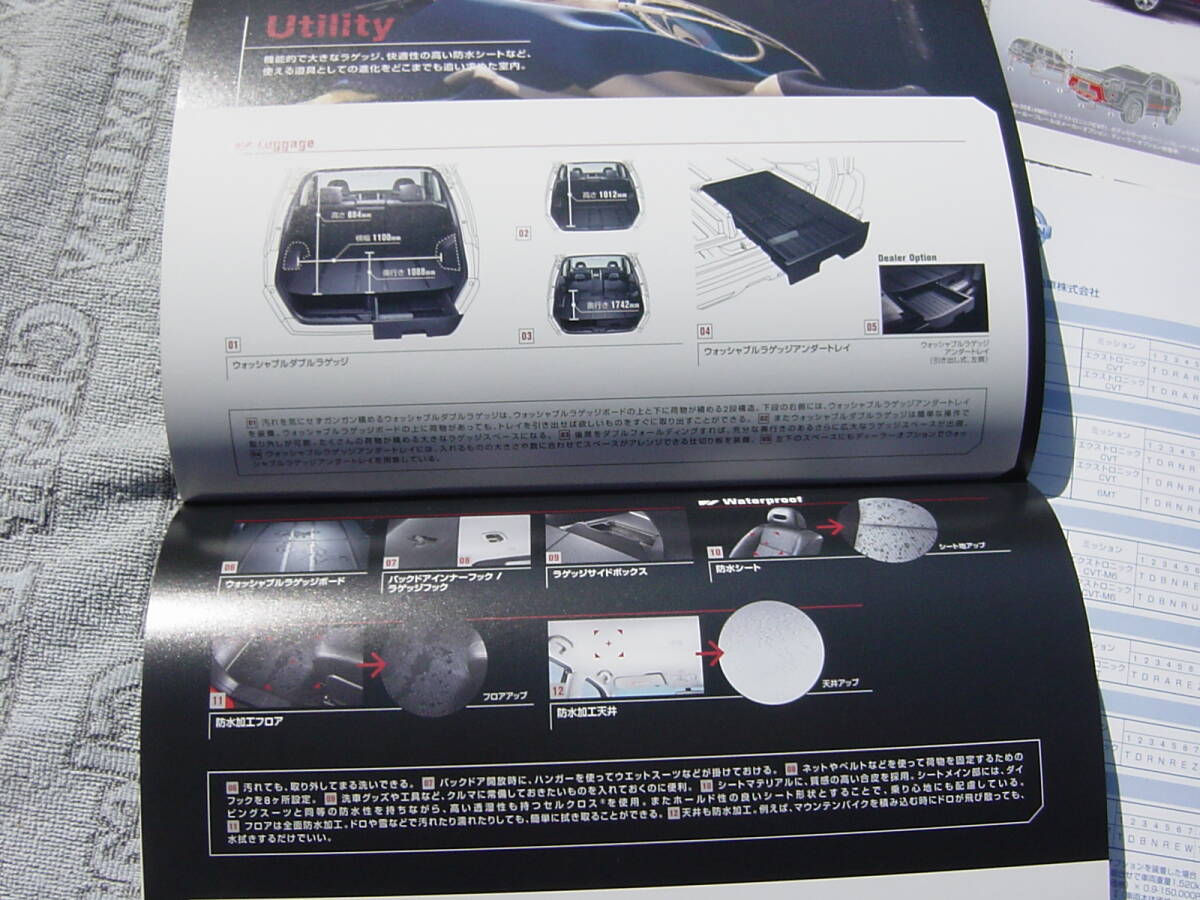 新品同様　２００７年８月　Ｘ－ＴＲＡＩＬ　エクストレイル　カタログ５１ページ　アクセサリー２７ページ　ＤＢＡ－ＮＴ３１_画像6