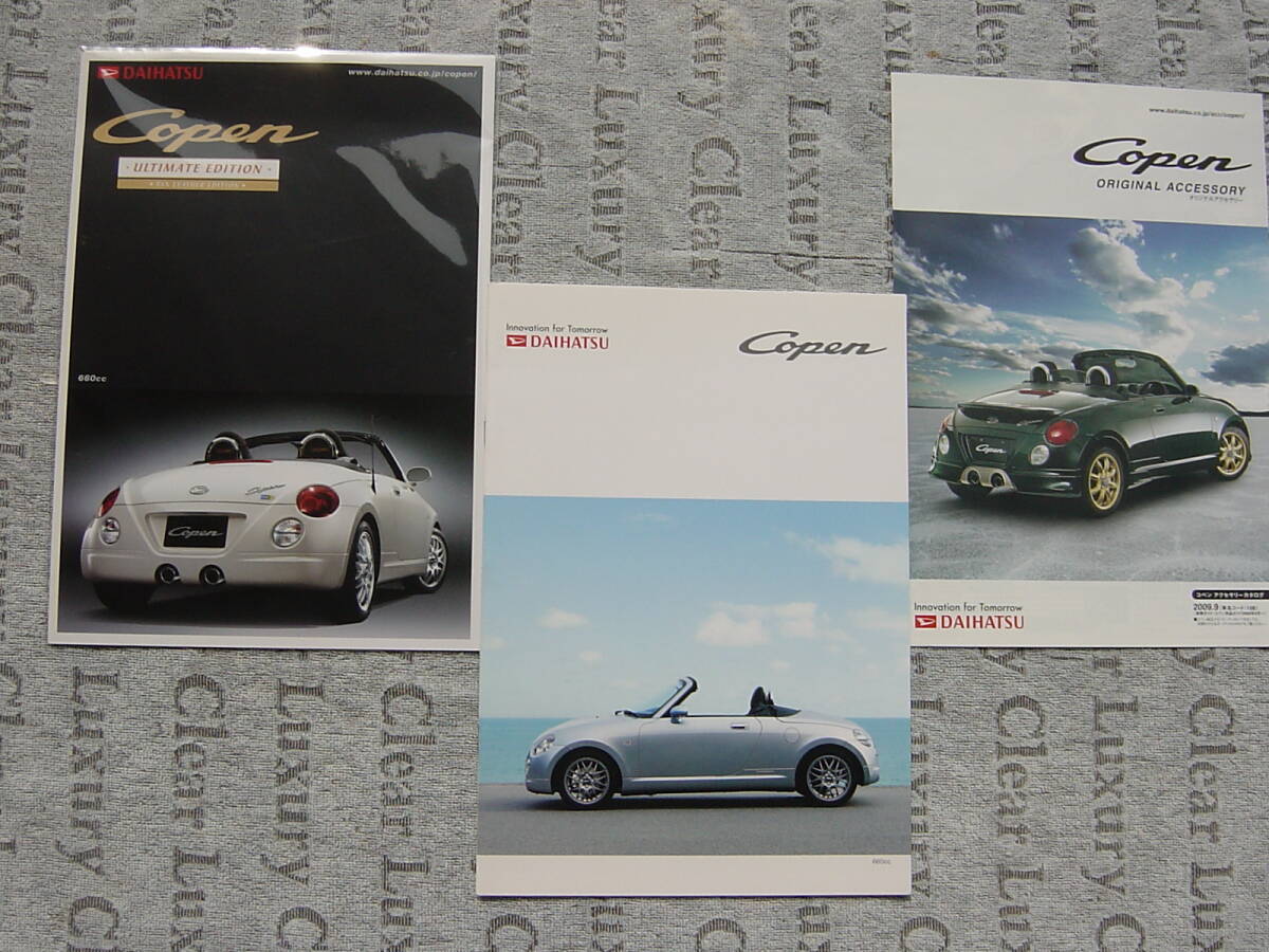  as good as new first generation L880K Copen 2009 year 10 month catalog accessory catalog Ultimate edition 