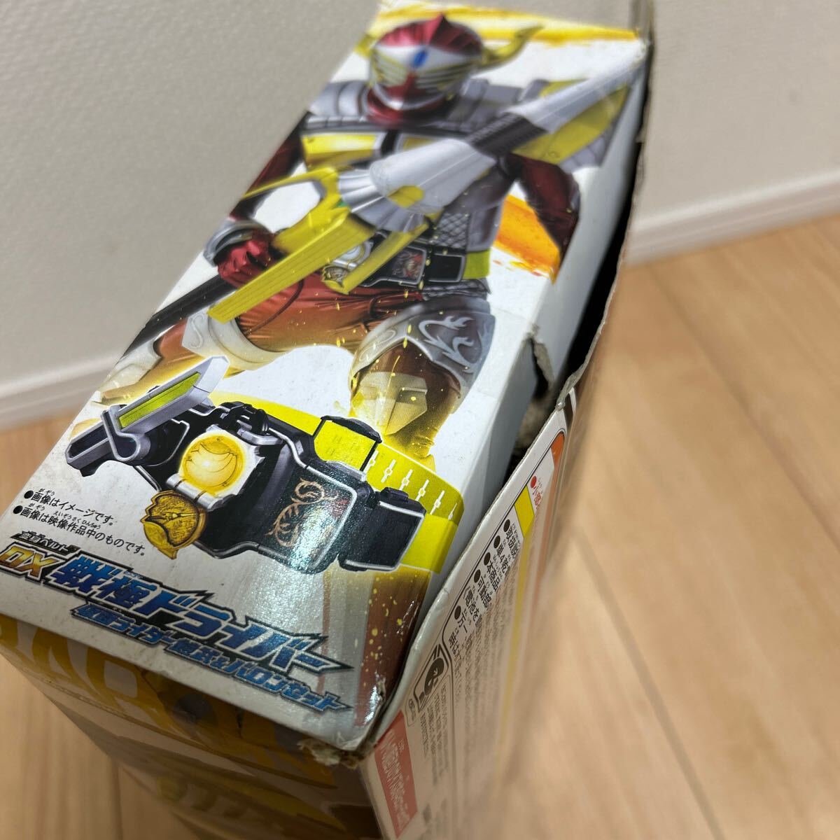 (10) （中古品）仮面ライダー鎧武 (ガイム) 変身ベルト DX戦極ドライバー 仮面ライダー鎧武＆バロンセット 動作確認済 みの画像5