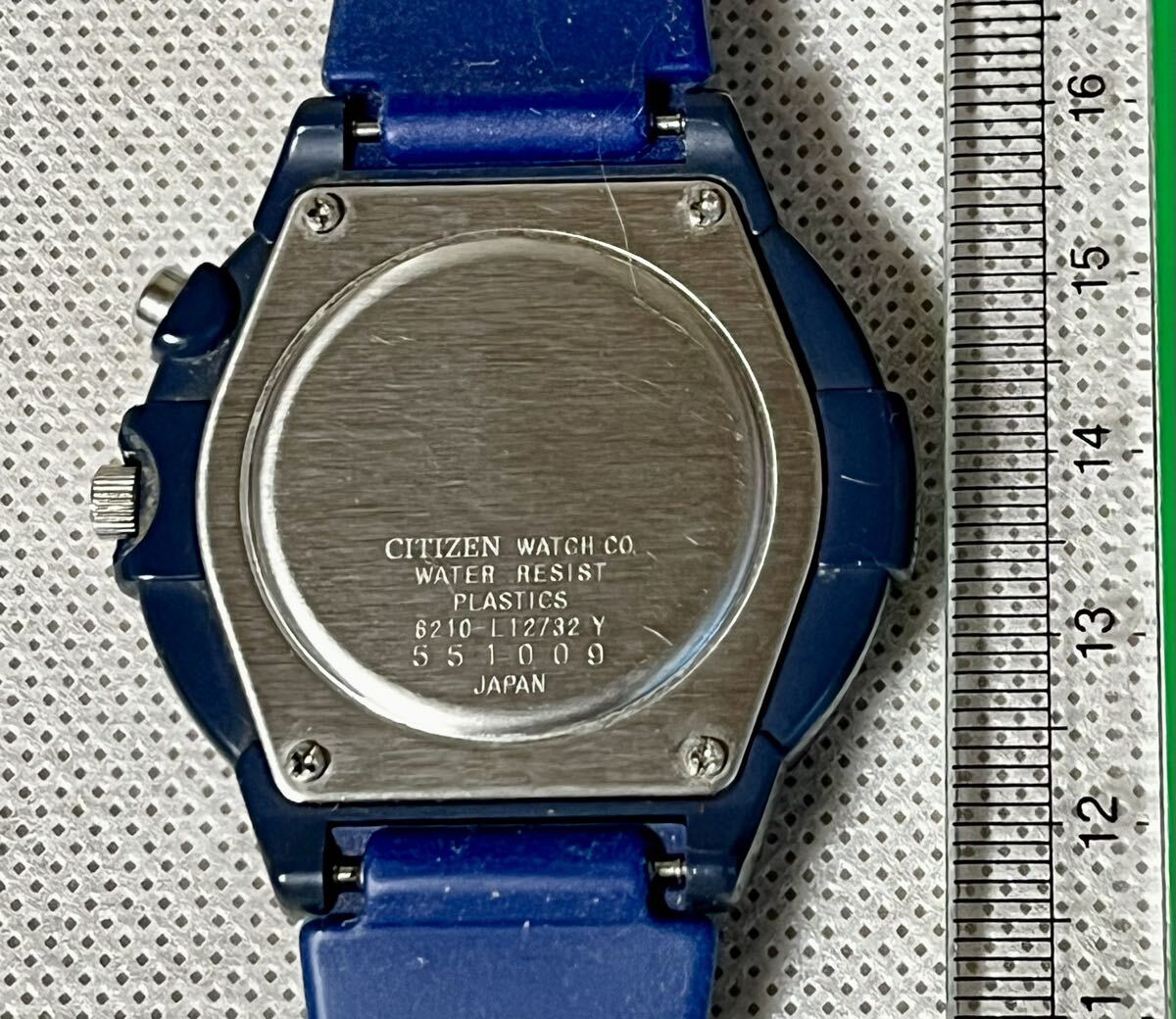 腕時計 CITIZEN OXY IGNIS 6210-L12732 可動品 激安一円スタートの画像4