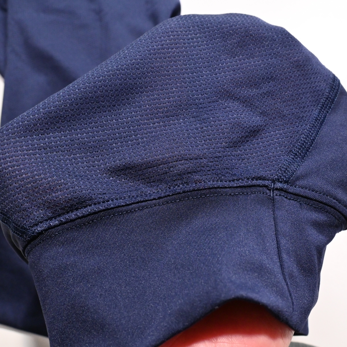 メンズL アンダーアーマー 紺 コンプレッション 半袖Tシャツの画像6
