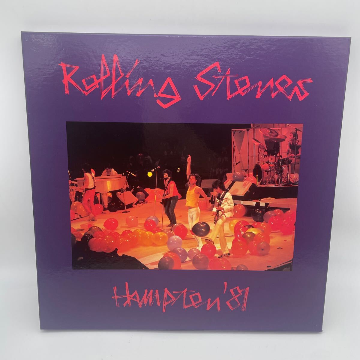 【希少・コレクター放出品】ローリング・ストーンズ/The Rolling Stones/Hampton '81/3LP/レコード/ブートの画像1