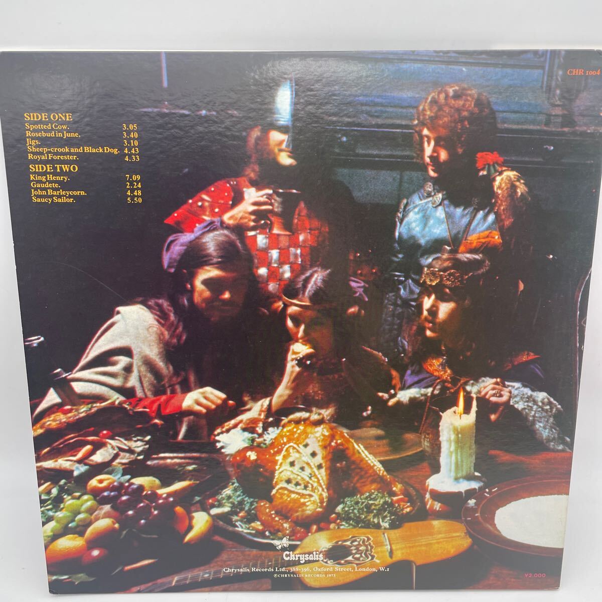 【帯付・見本盤】スティーライ・スパン/Steeleye Span/ビロウ・ザ・ソルト/Below The Salt/レコード/LP/CHR-1004の画像2