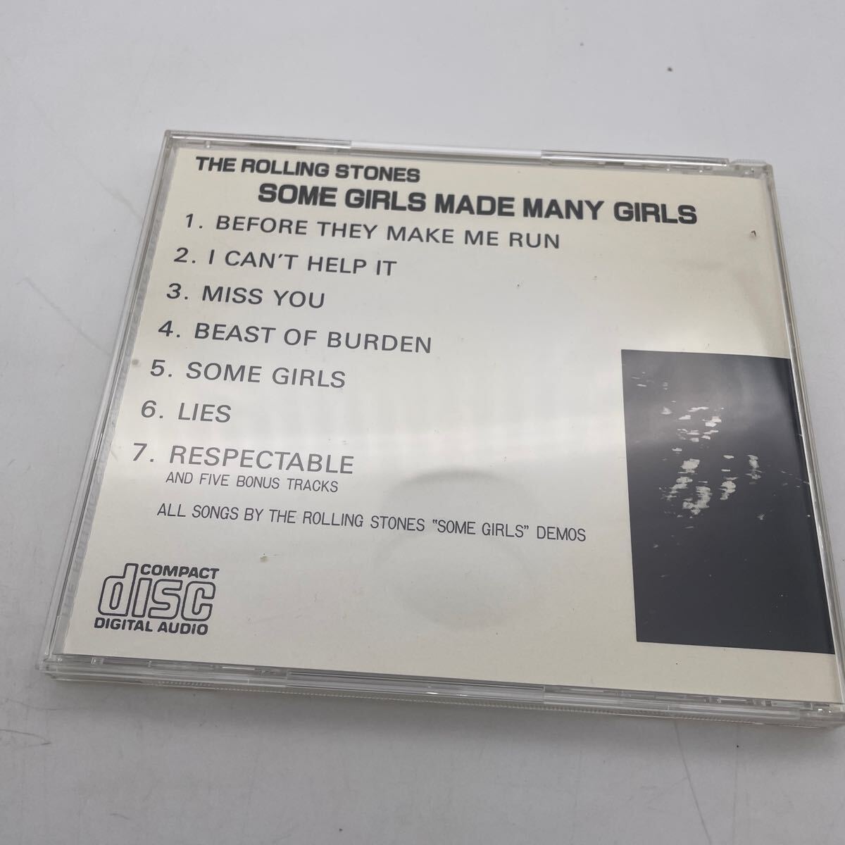 【希少・コレクター放出品】/ローリング・ストーンズ/The Rolling Stones/Some Girls Made My Girls/ブート/CD_画像2