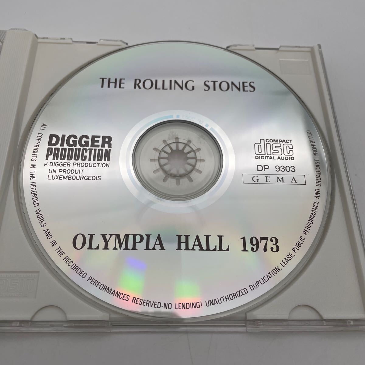 【希少・コレクター放出品】/ローリング・ストーンズ/The Rolling Stones/Olympia Hall 1973/ブート/CD_画像4