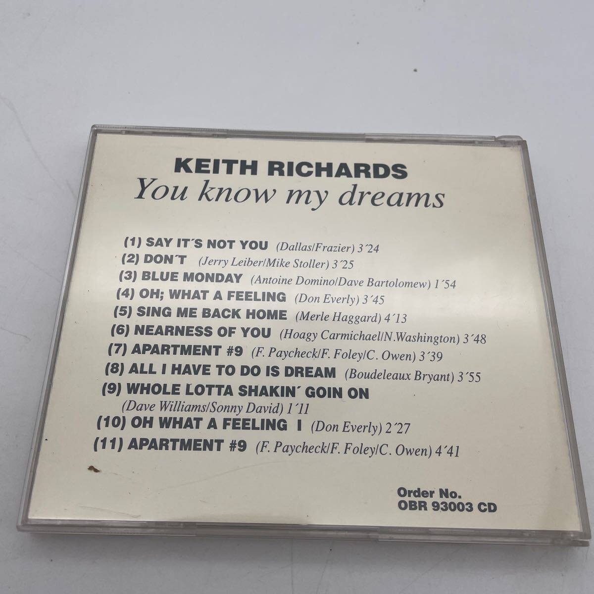 【希少・コレクター放出品】/ローリング・ストーンズ/The Rolling Stones/キース・リチャーズ/You Know My Dreams/ブート/CD_画像2