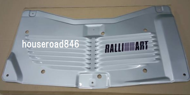 新品 RALLIART ランエボ89 ラリーアートエンジンフードフィンパネル CT9Aボンネットダクト CT9A CT9W Engine hood fin panel LANCER JDMの画像1