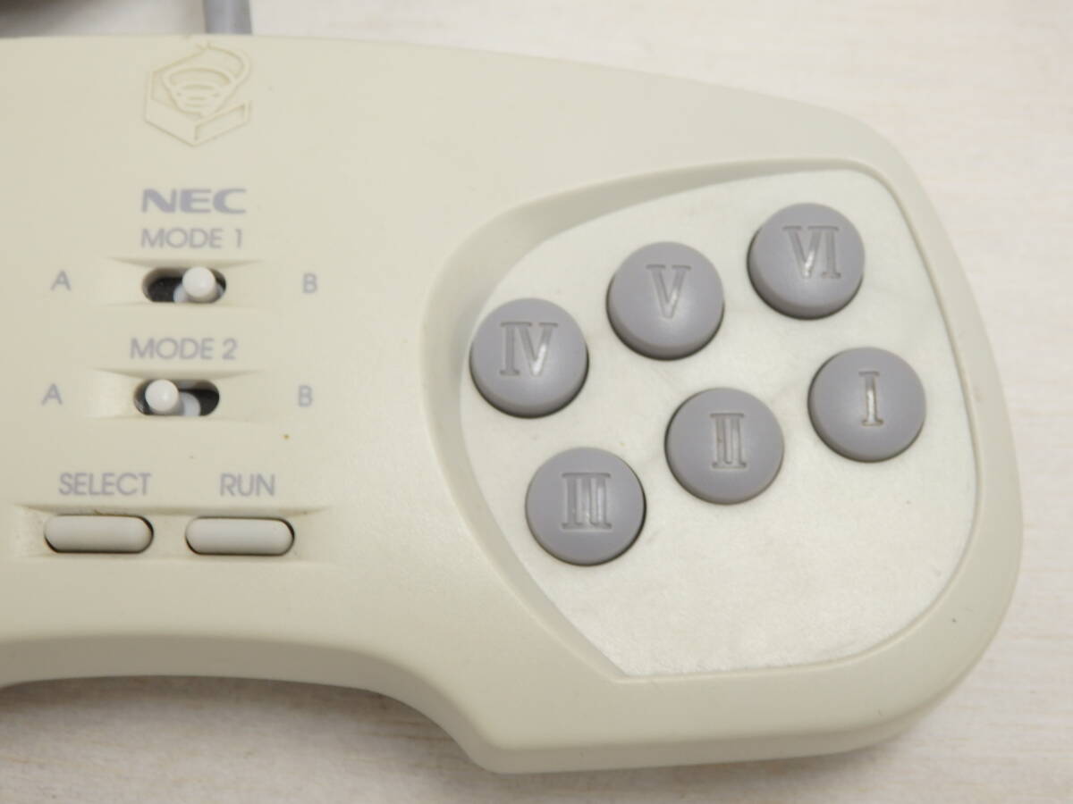 ga18) ジャンク NEC PC-FX コントローラー FX-PADの画像2