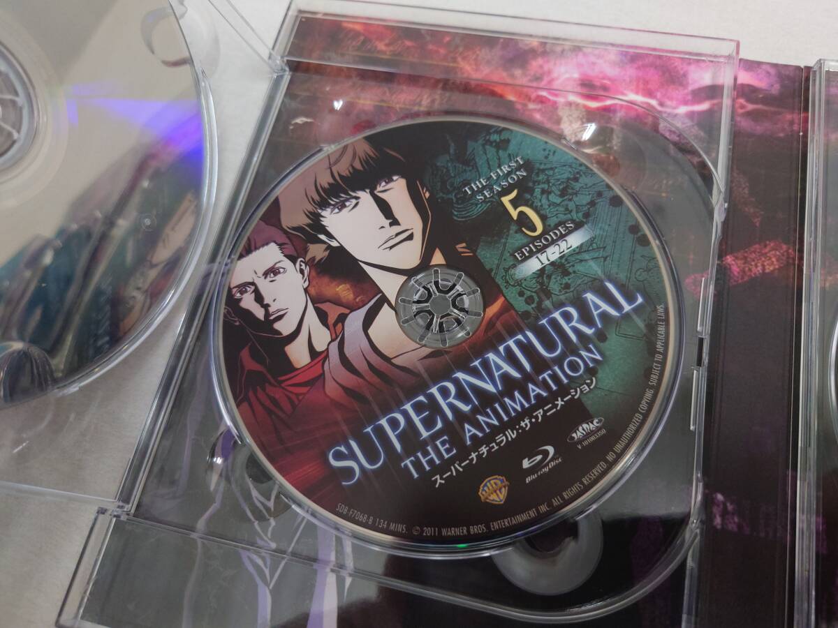 dv13) SUPERNATURAL THE ANIMATION ファーストシーズン 1・2 Blu-ray BOXセット の画像5