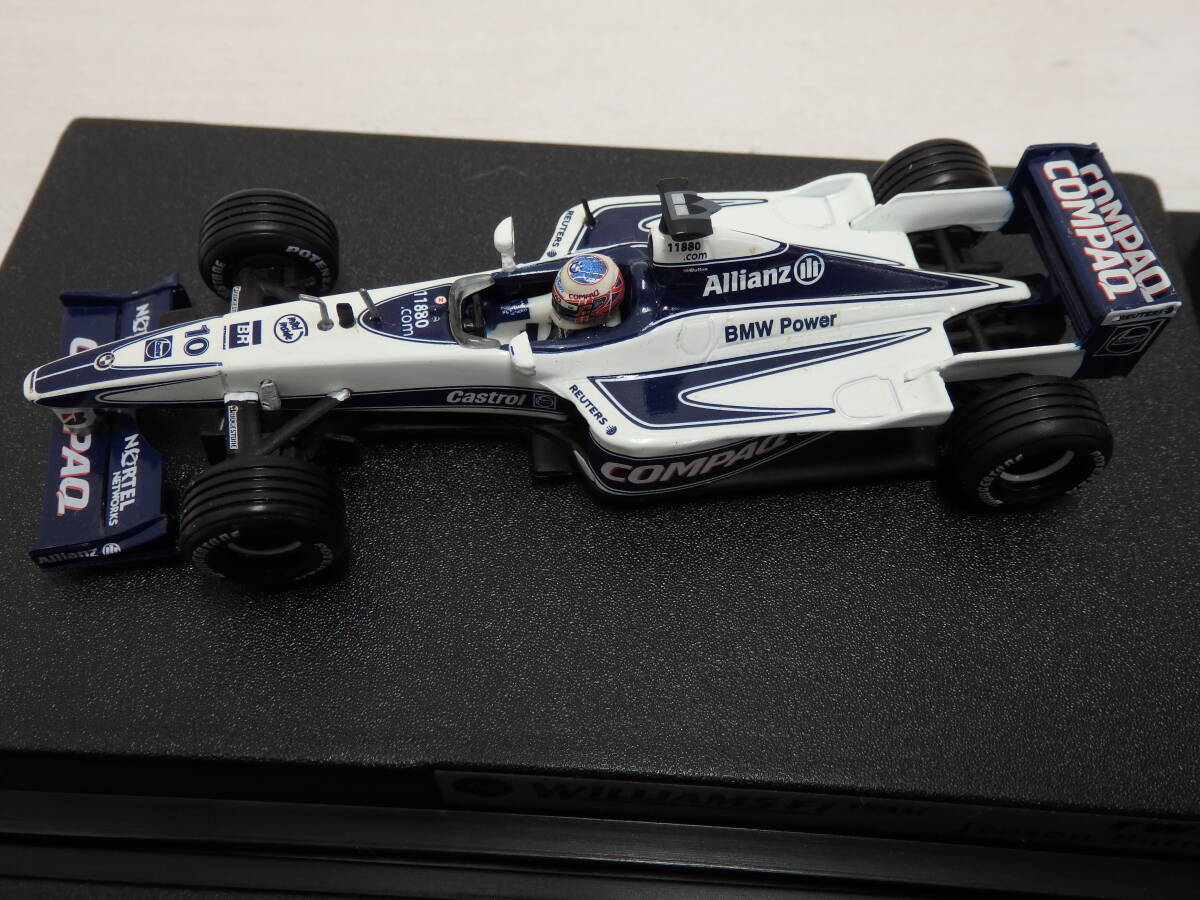 om31) HOT WHEELS 1/43 WILLIAMS F1 TEAM(FW22) JAGUR RACING(R1) McLaren(MP4-15) Ferrari(F2001) まとめ 現状品の画像4