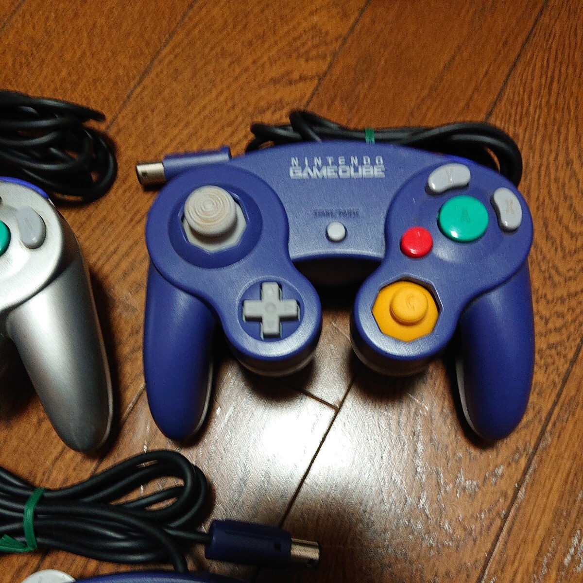 管04503【動作未確認・ジャンク扱い】☆任天堂純正 Nintendo GAMECUBE ゲームキューブ コントローラー ☆5個セットの画像4