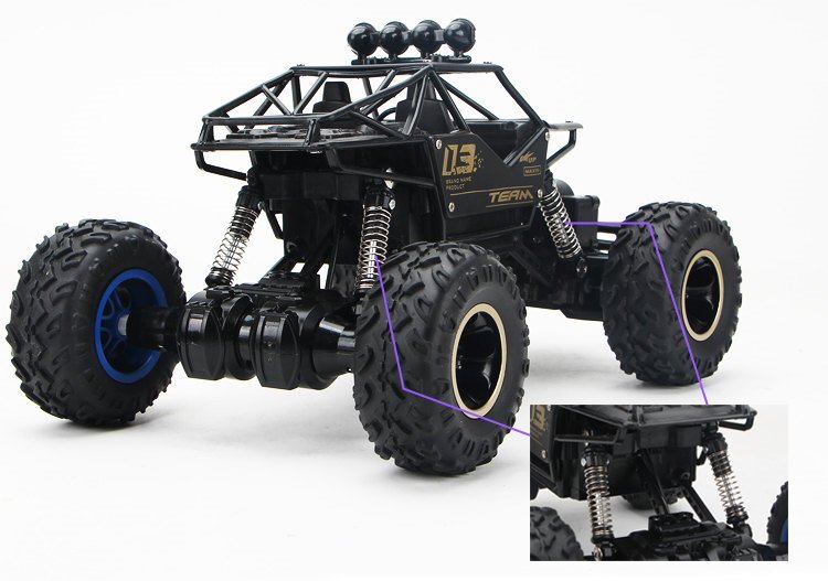 4WD ラジコンカー オフロード RCカー ラジコン 四輪駆動 操作時間25分 リモコンカー 防振性 走破性抜群 子供プレゼントに最適の画像6