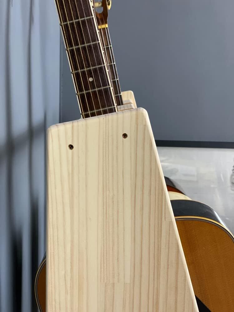 ギタースタンド 日本製 木製 エレキギター用 5本掛 ブラウン オシャレ_画像6