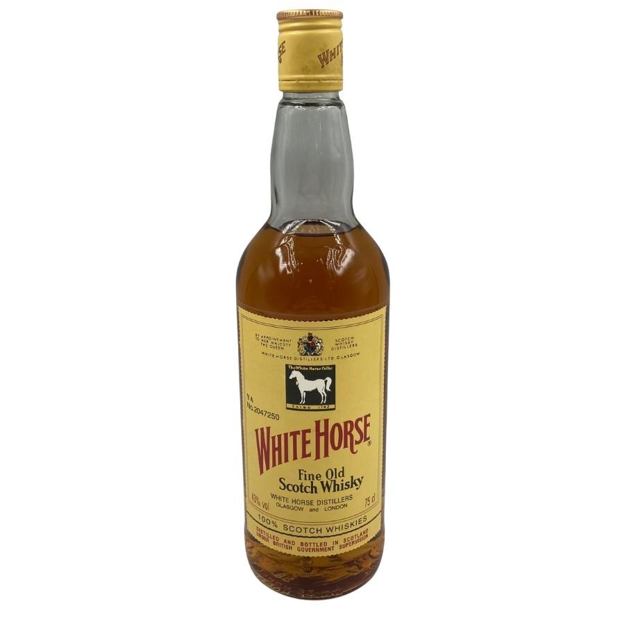 ホワイトホース ファイン オールド スコッチ ウイスキー 750ml 43% WHITE HORSE FINE OLD SCOTCH WHISKEY 【I1】_画像1