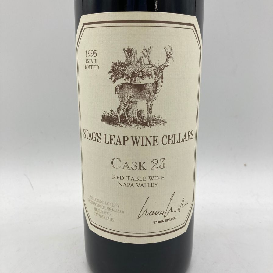 スタッグス リープ ワイン セラーズ カスク23 1995 750ml 13.8% STAG'S LEAP WINE CELLARS CASK 【G4】の画像4