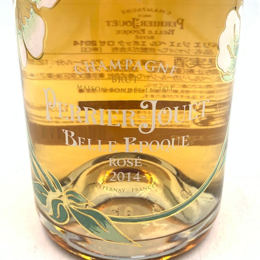 ペリエジュエ ベルエポック ブリュット ロゼ 2014 750ml 12.5％ PERRIER JOUET BELLE EPOQUE 【G2】_画像4