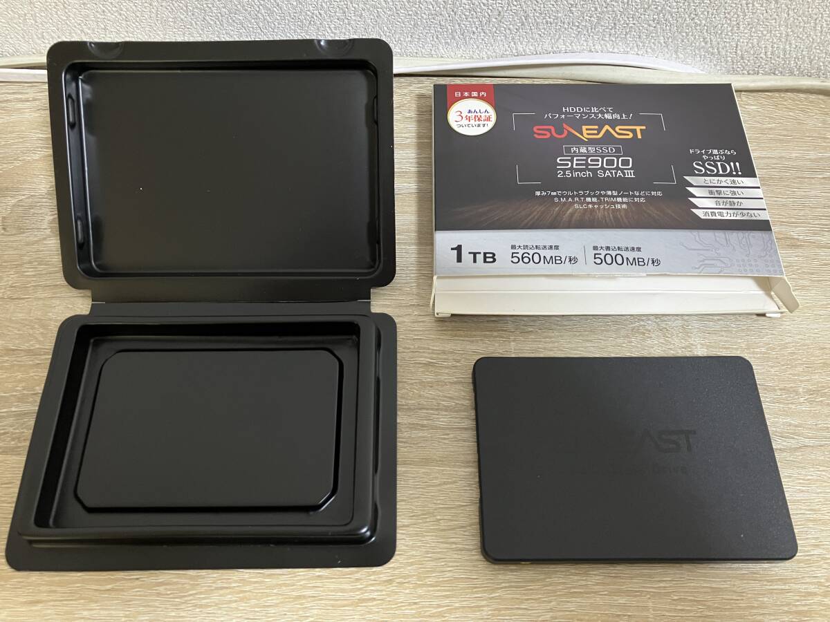 【1円スタート】SSD SUNEAST SE900 1TB 2.5inch SATA