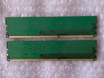 SAMSUNGのデスクトップパソコン用メモリ８GB( 4GBｘ2枚)です。の画像2