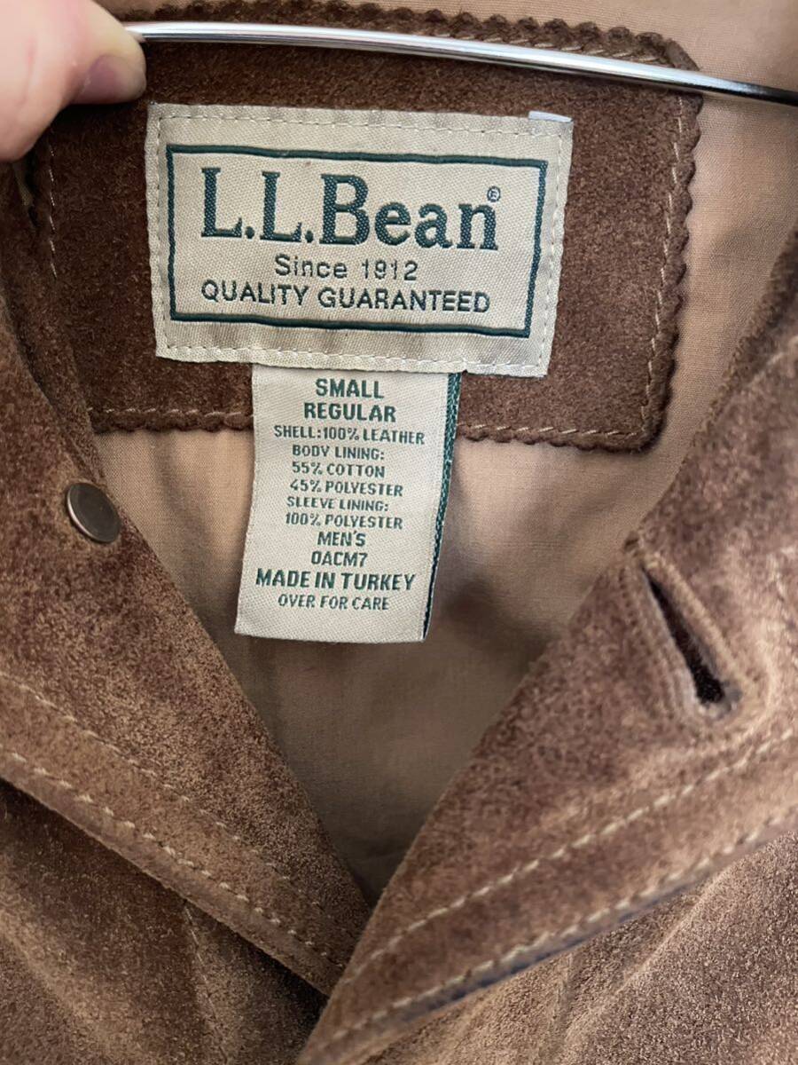 L.L.Bean スエードトラッカージャケット 1円スタート！の画像3