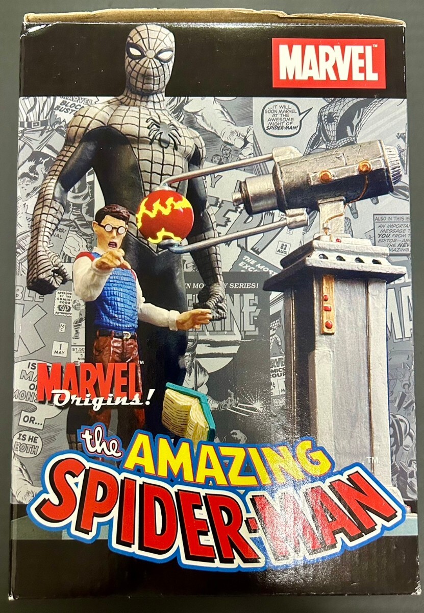 【レア】ダイヤモンド セレクト トイズ マーベルオリジン！シリーズ　スパイダーマン スタチュー MARVEL SPIDER-MAN DIAMOND SELECT TOYS_画像3