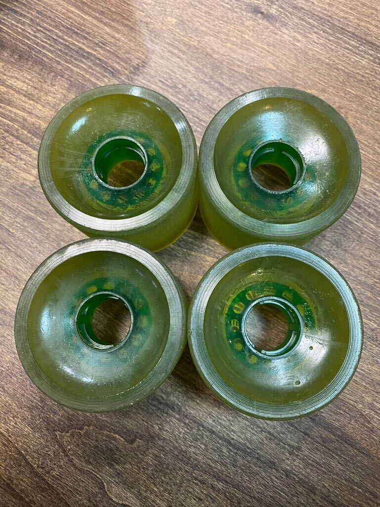 Sector9ウィール69mmセクター9/皮むき完了の極美中古/サーフスケートcarver カーバーyowヤウ、ダウンヒル好きに/スケートボードサーフィン の画像2