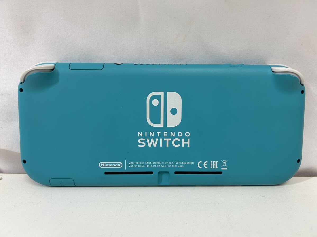 【現状品】Nintendo Switch Lite ニンテンドースイッチライト ターコイズ 本体 任天堂 通電確認済【36997】_画像2