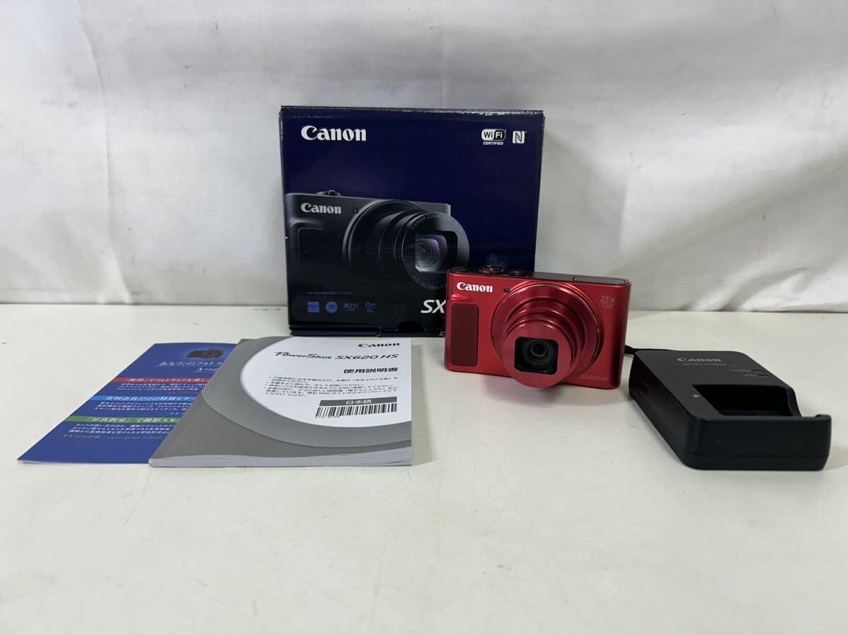 Canon キャノン デジカメ SX620HS デジタルカメラ コンパクトデジタルカメラ Powershot【37046】_画像1