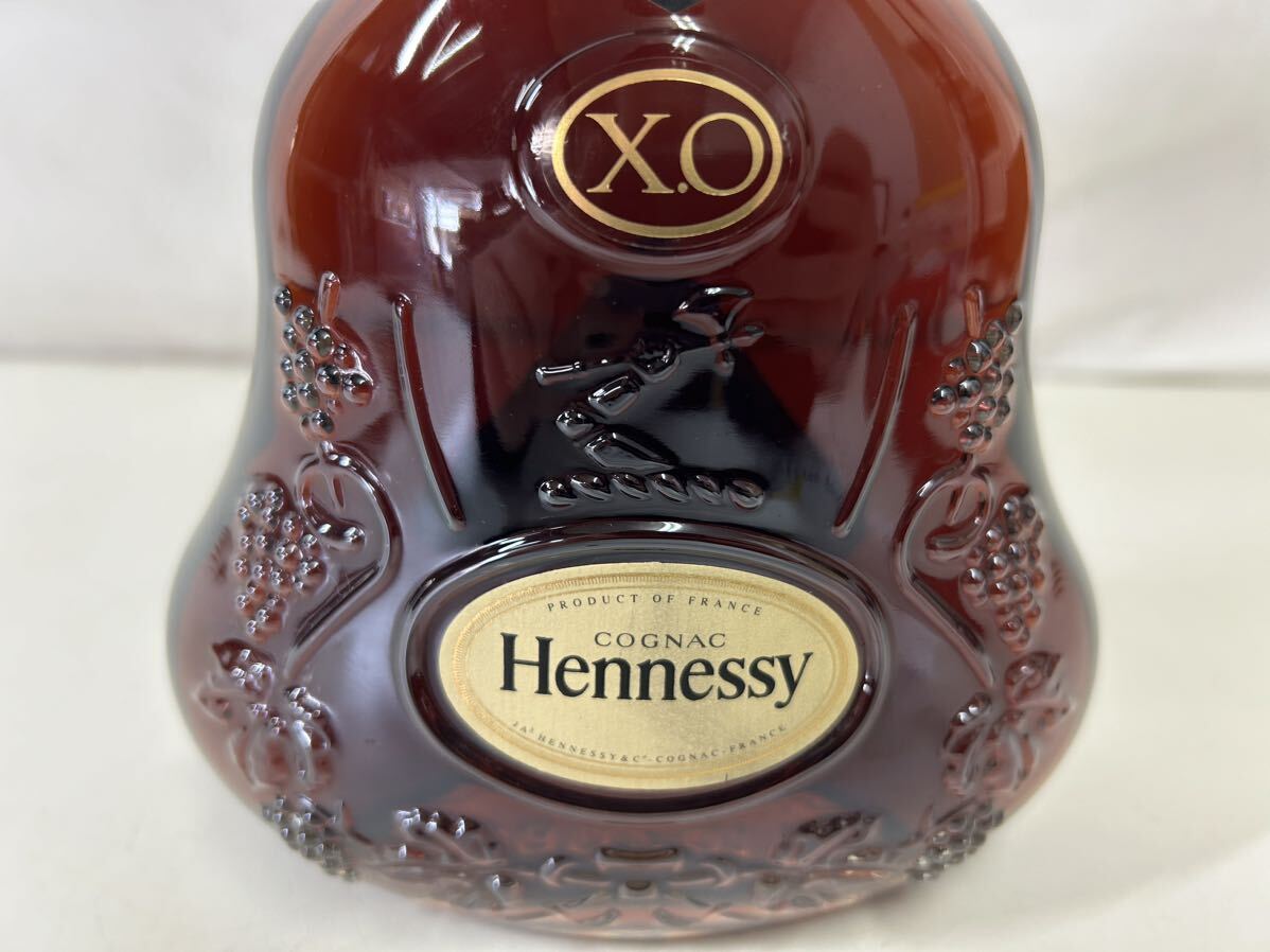 【未開栓】Hennessy ヘネシー XO 金キャップ クリアボトル ブランデー 700ml 40%【37081】_画像6