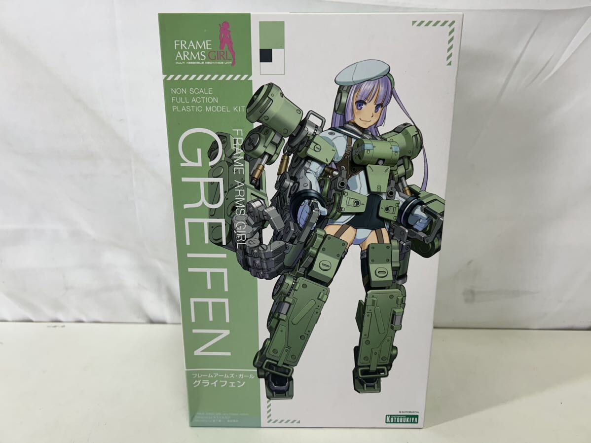 【同梱不可】フレームアームズ・ガール グライフェン 未組立 一部ランナー袋開き有プラモデル【37145】_画像1