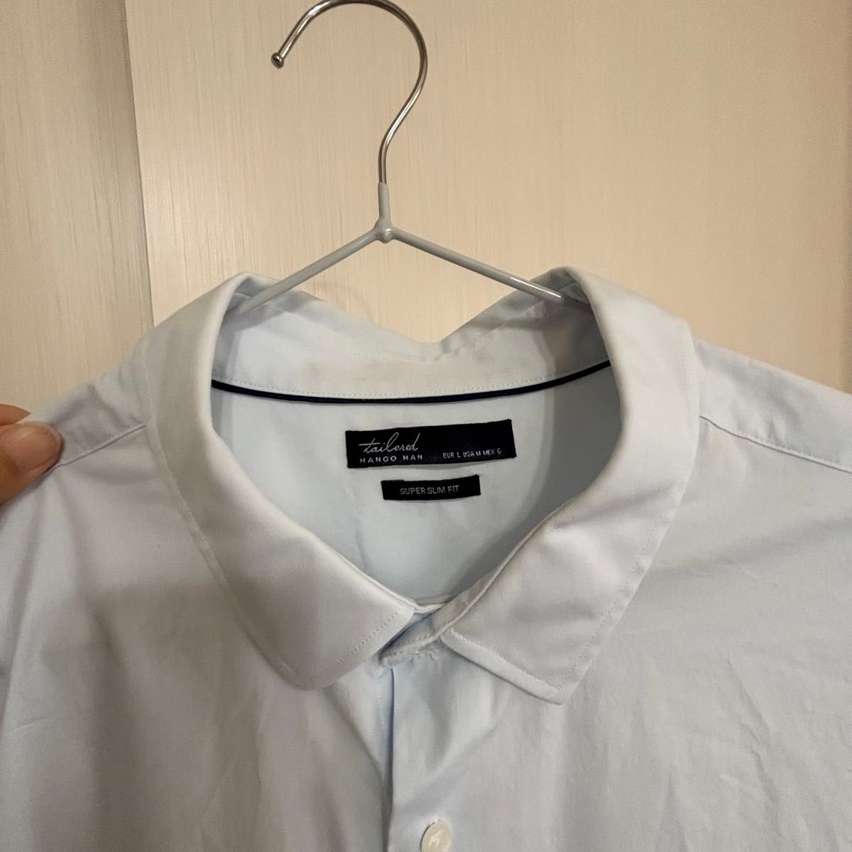 セット売り　ワイシャツ　3枚セット　ホワイト　ブルー　ENRICOCOVERI MANGO BRICKHOUSE  長袖