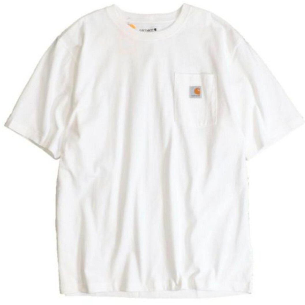 1【B品】【S】Carhartt カーハート 半袖ポケットTシャツ K87_画像1